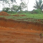 Visita al terreno donde se proyecta construcción de relleno sanitario