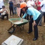 Inicio de la construcción del Cecudi en barrio Rosa Iris