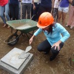 Inicio de la construcción del Cecudi en barrio Rosa Iris