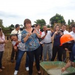 Inicio de la construcción del Cecudi en barrio Rosa Iris