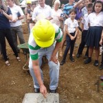 Inicio de la construcción del Cecudi en barrio Rosa Iris