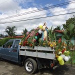 Decenas de fieles realizaron peregrinación en Los Ángeles