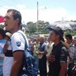 Manifestación de productores de granos en Pérez Zeledón