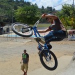 Bmx en el Polideportivo de Pérez Zeledón.