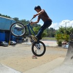 Bmx en el Polideportivo de Pérez Zeledón.