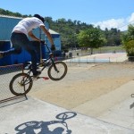 Bmx en el Polideportivo de Pérez Zeledón.