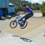 Bmx en el Polideportivo de Pérez Zeledón.