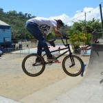 Bmx en el Polideportivo de Pérez Zeledón.