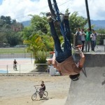 Bmx en el Polideportivo de Pérez Zeledón.