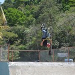 Bmx en el Polideportivo de Pérez Zeledón.