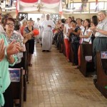 Fieles celebraron a Jesús de la Divina Misericordia