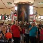 Fieles celebraron a Jesús de la Divina Misericordia