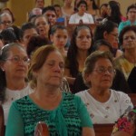 Peregrinación con la replica de la Virgen de los Ángeles