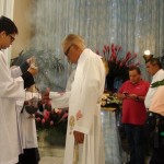 Peregrinación con la replica de la Virgen de los Ángeles