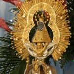 Peregrinación con la replica de la Virgen de los Ángeles