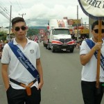 Desfile del 15 de Setiembre 2014 en San Isidro de El General