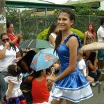 Desfile del 15 de Setiembre 2014 en San Isidro de El General