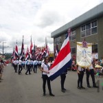 Desfile del 15 de Setiembre 2014 en San Isidro de El General