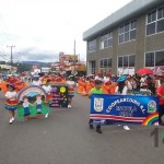 Desfile del 15 de Setiembre 2014 en San Isidro de El General