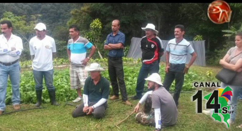 Funcionarios y productores participaron en Día Demostrativo en la Finca Integral en Biolley