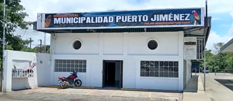 Gobierno local de Puerto Jiménez espera presupuesto proveniente de Judesur