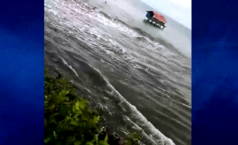 Deslizamiento submarino causa pequeño tsunami en Punta Burica